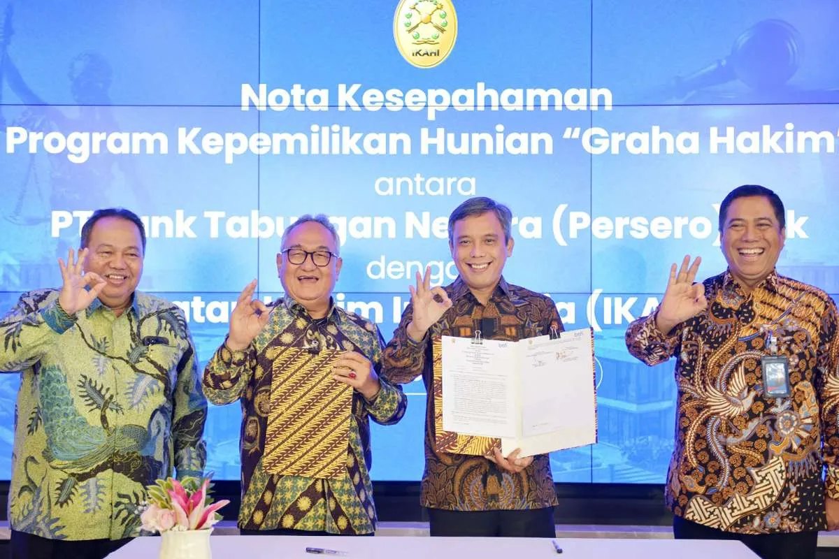Gandeng IKAHI, BTN Tawarkan Fasilitas Kredit Perumahan untuk Para Hakim