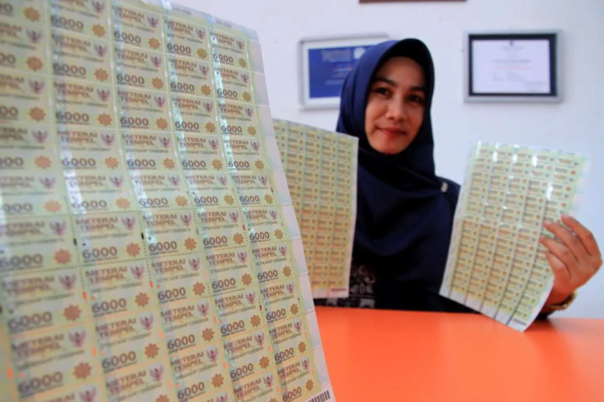 Penerimaan pajak lainnya ditarget Rp 12,1 triliun di 2021, berkat tarif meterai baru