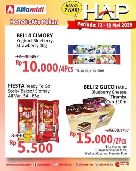 Promo Alfamidi Hemat Satu Pekan Periode 12-18 Mei 2025