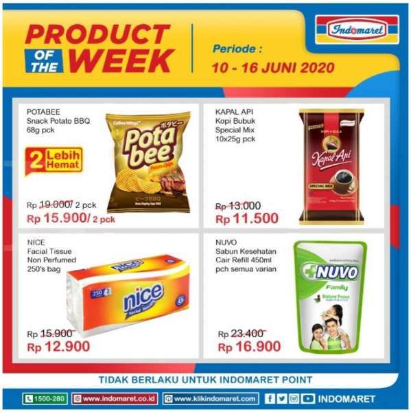 Promo Indomaret Product of The Week 10-16 Juni 2020