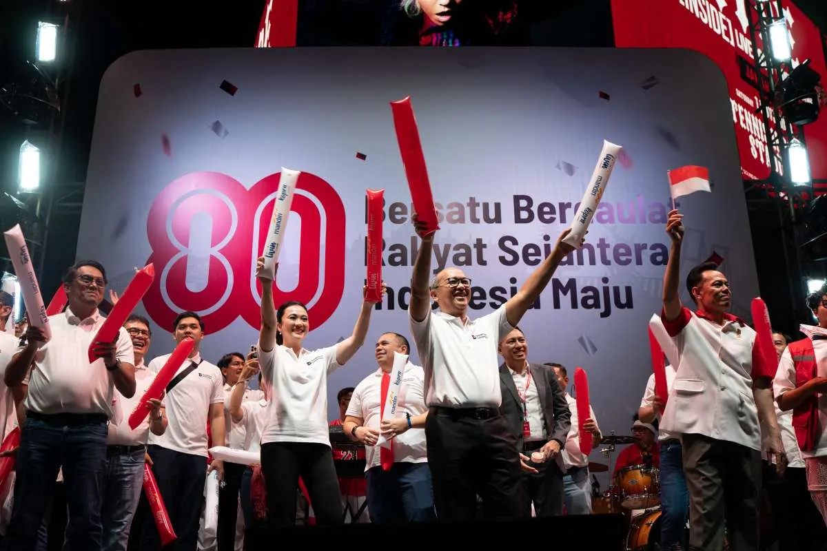 Pesta Rakyat HUT RI ke-80, Bank Mandiri Hadirkan Hiburan dan UMKM