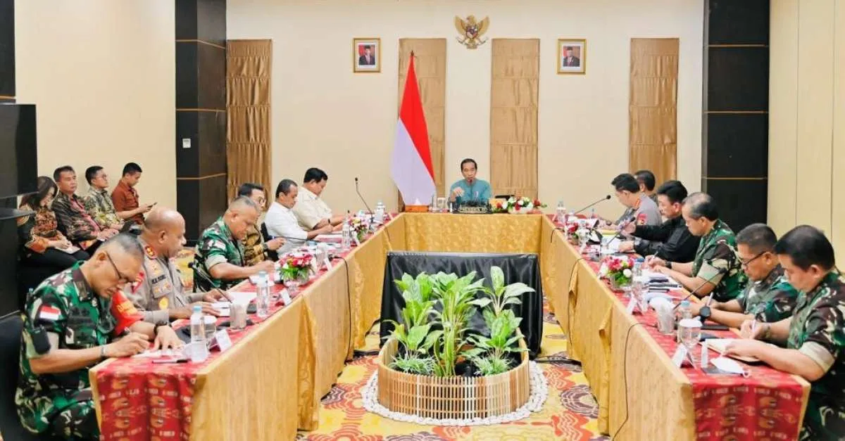 Presiden Minta TNI Polri Kawal Pembangunan Tingkatkan Kesejahteraan Masyarakat Papua