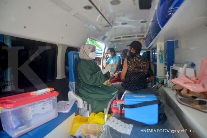 Tingkat vaksinasi kedua di Indonesia baru 35,57% dari target 59% di akhir 2021