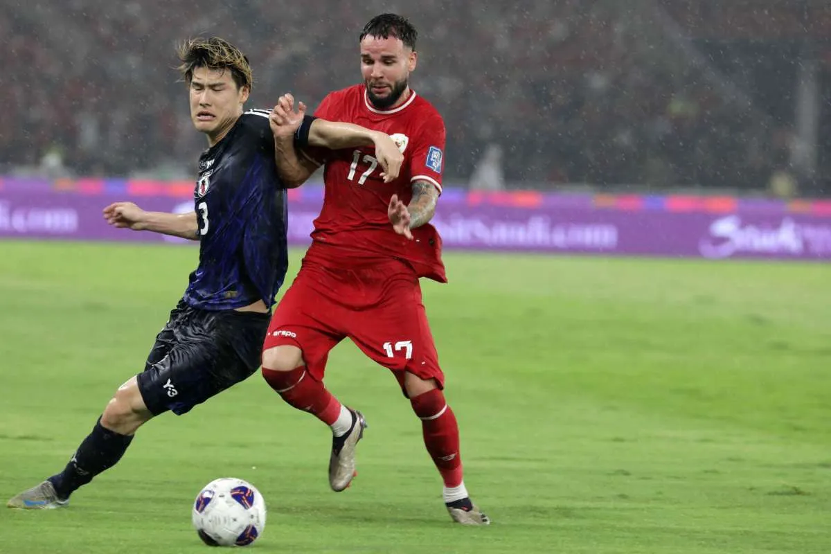 Head to Head Jepang vs Indonesia: Garuda Kalah Telak