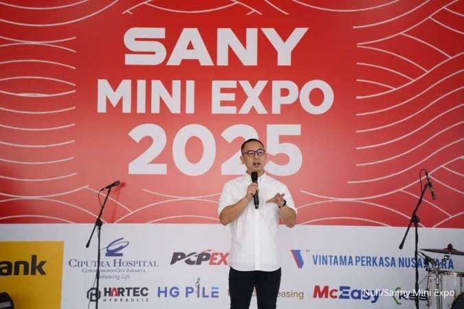 Kebutuhan Proyek Meningkat, Sany Perluas Dukungan Logistik Alat Berat