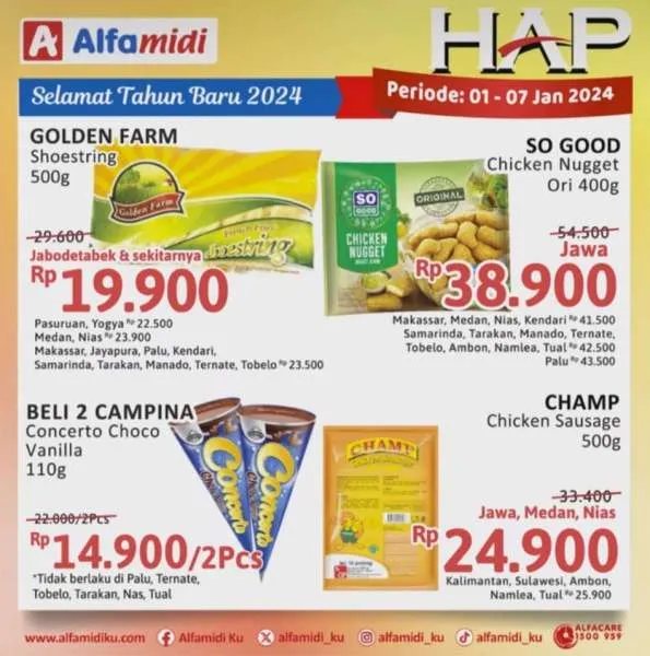 Promo Alfamidi Hemat Satu Pekan Periode 1-7 Januari 2024