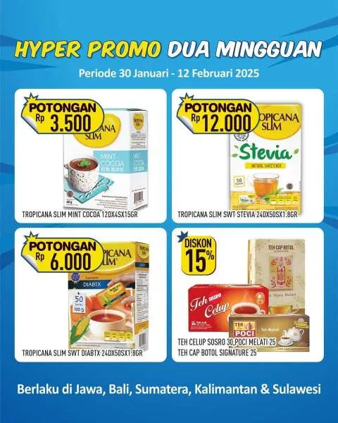 Promo Hypermart Dua Mingguan Periode 30 Januari-12 Februari 2025