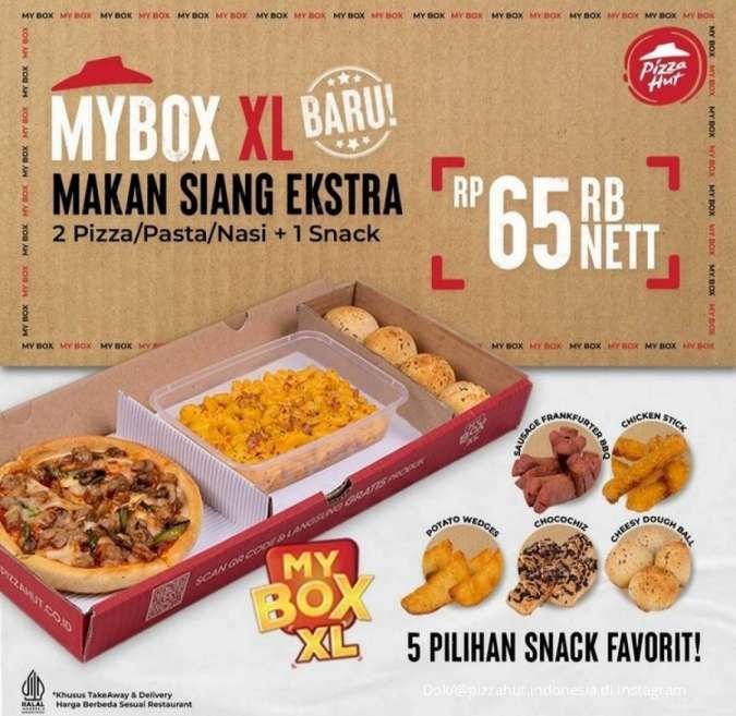 Promo Pizza Hut Terbaru My Box di Bulan Juli 2022