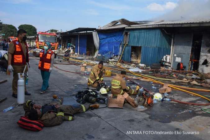 Kebakaran Gudang di Pasar Induk Cipinang, Food Station: Tidak Ada Beras Terbakar
