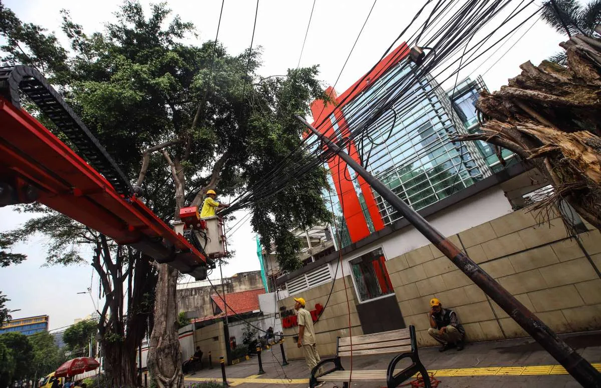 Urgensi Pemprov DKI Segera Tertibkan Kabel Semrawut di DKI Jakarta