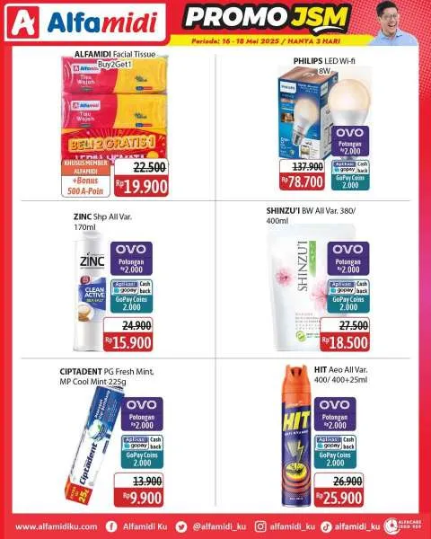 Promo JSM Alfamidi Periode 16-18 Mei 2025