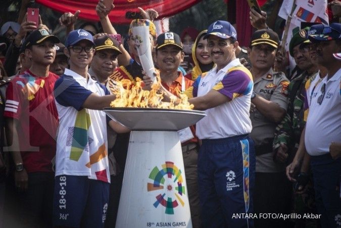 Empat hari torch relay Asian Games, ini rekayasa lalu lintas Jakarta