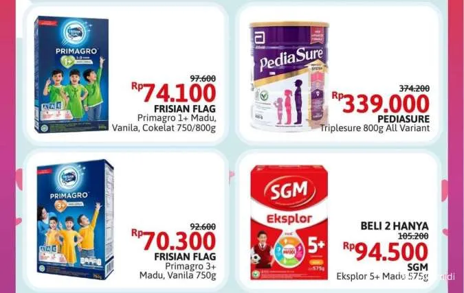 Promo Alfamidi Mom & Kids 1-15 September 2025, Frisian Flag Diskon hingga Rp 23.500