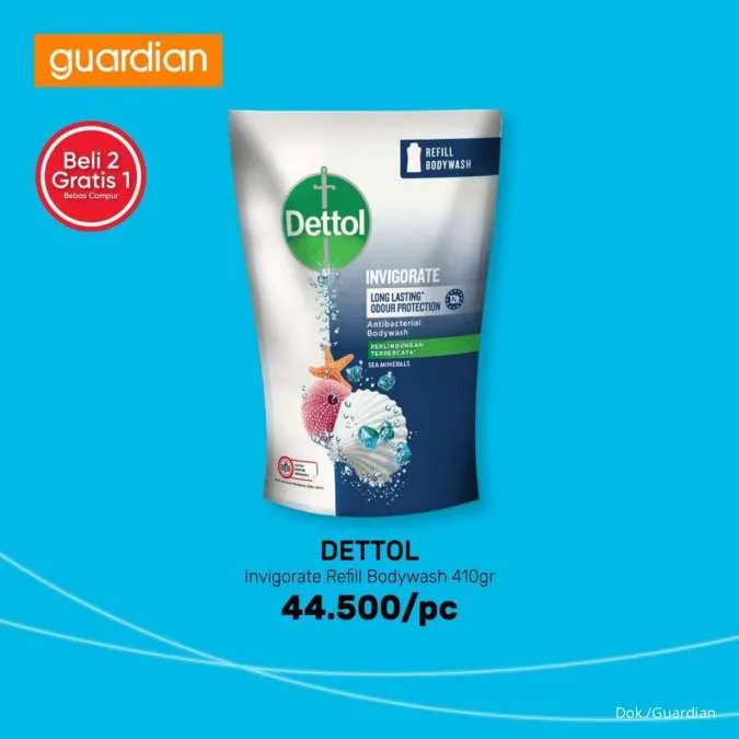 Promo Guardian Beli 2 Gratis 1 Periode s/d 25 Mei 2022