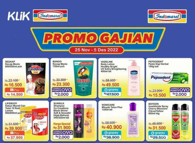 Promo Gajian Indomaret, Produk Perawatan Tubuh hingga Susu Anak Harga Lebih Murah
