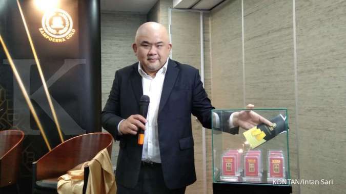 Sampoerna Gold Indonesia menjual 43 kilogram emas Waris di fase pertama