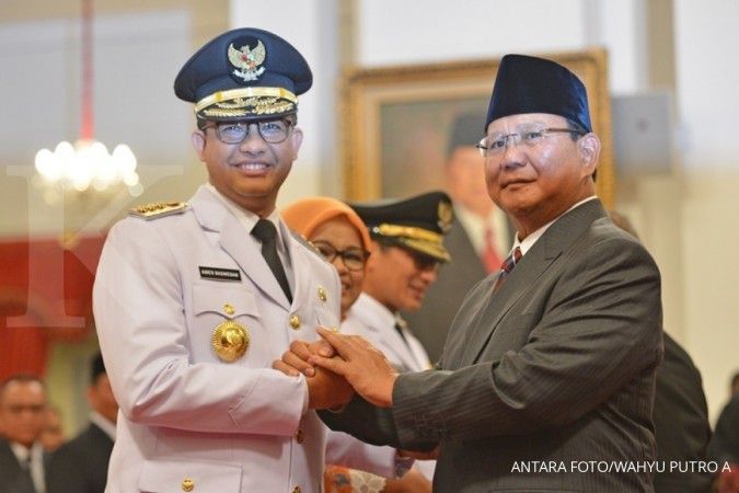 Prabowo titip program kepada Gubernur DKI
