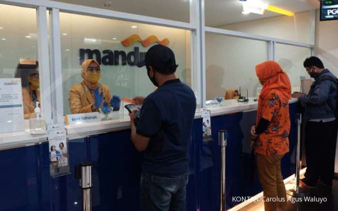 Terhimpit pandemi corona, kredit Bank Mandiri tumbuh 4,38% di semester I