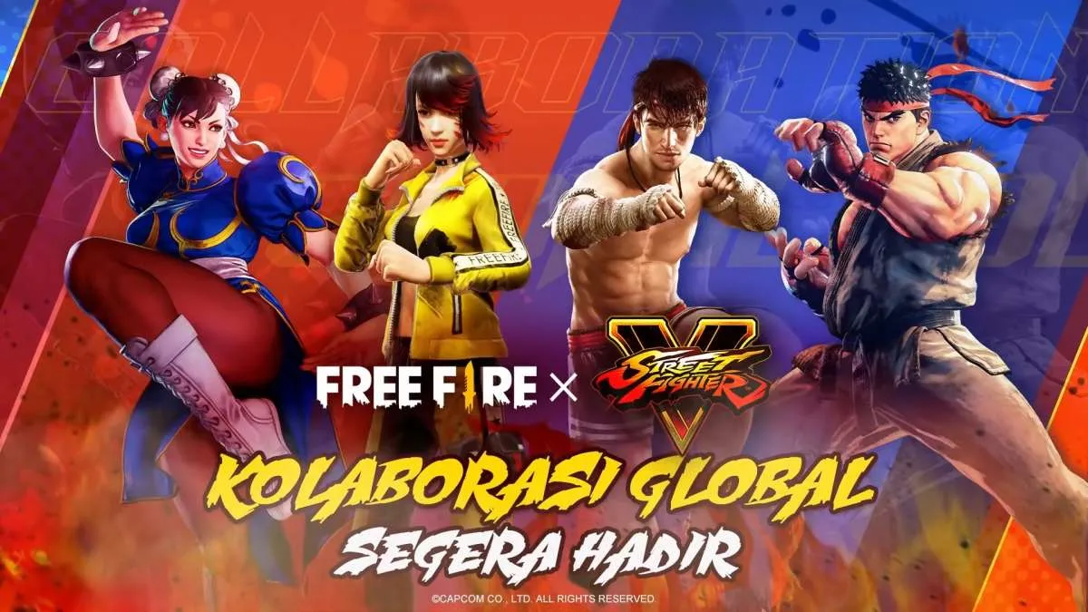 Free Fire X Street Fighter, apa saja yang baru dan kapan tanggal rilisnya?