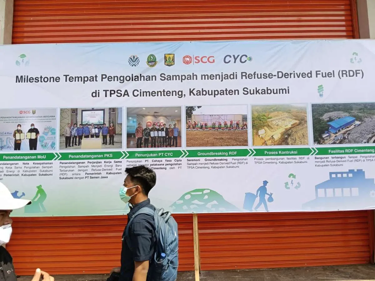 Lewat Semen Jawa, SCG Resmikan Fasilitas RDF untuk Olah Sampah di Sukabumi