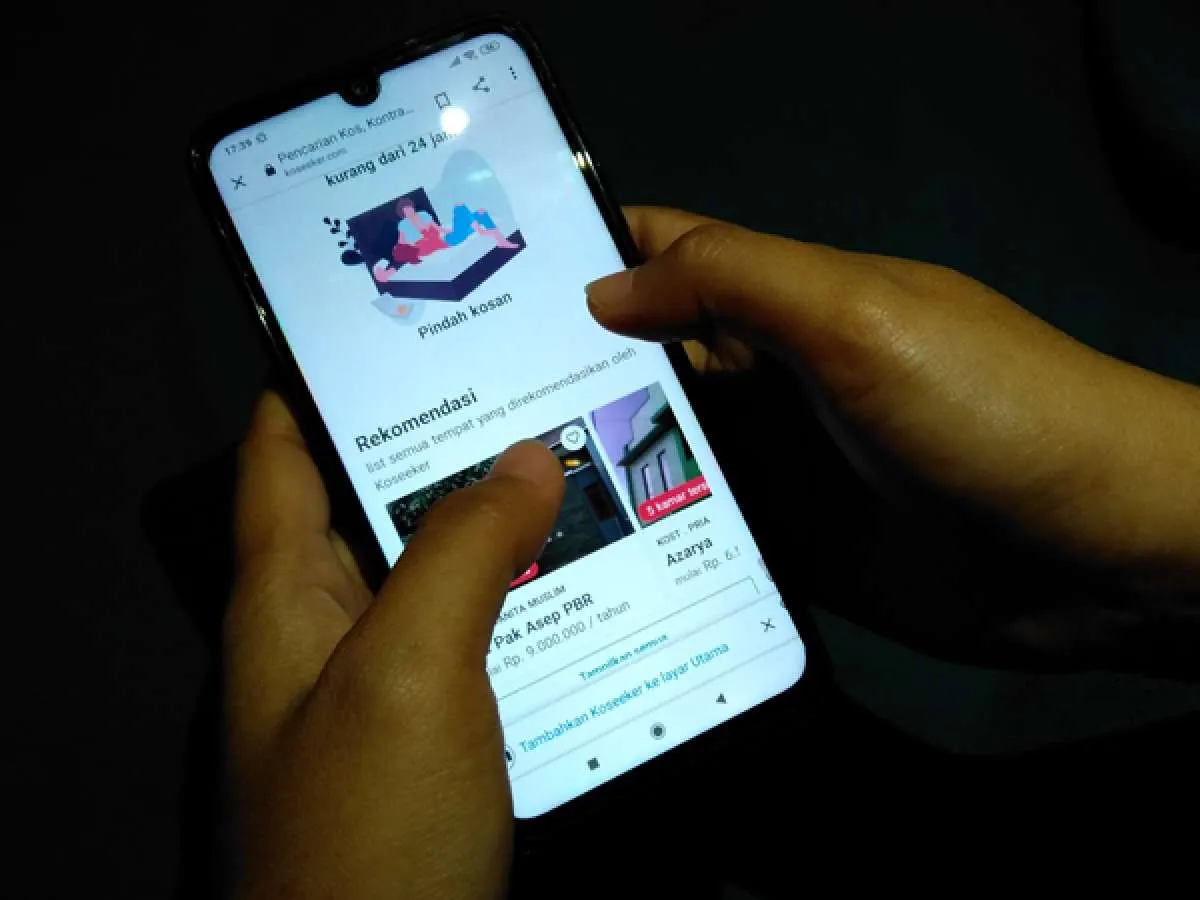 Koseeker mengetuk peluang dari layanan pencarian indekos