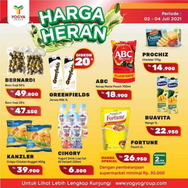 Promo JSM Yogya Supermarket 2-4 Juli 2021 