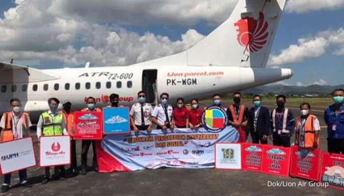 UPH Kampus Surabaya dan Lion Air Group Laksanakan Program Momentum April: Gerakan 18.000 Masker untuk Desa Tente, Bima