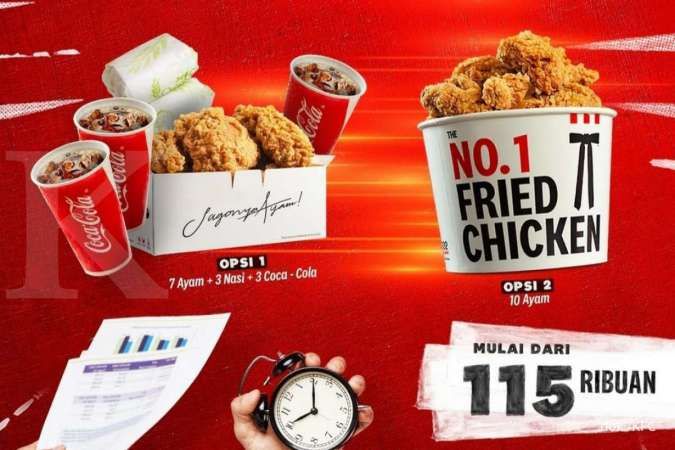 Promo KFC (16/12), TBT The Best Thursday Ada 2 Opsi Paket Pilihan Cuma Rp 115.000