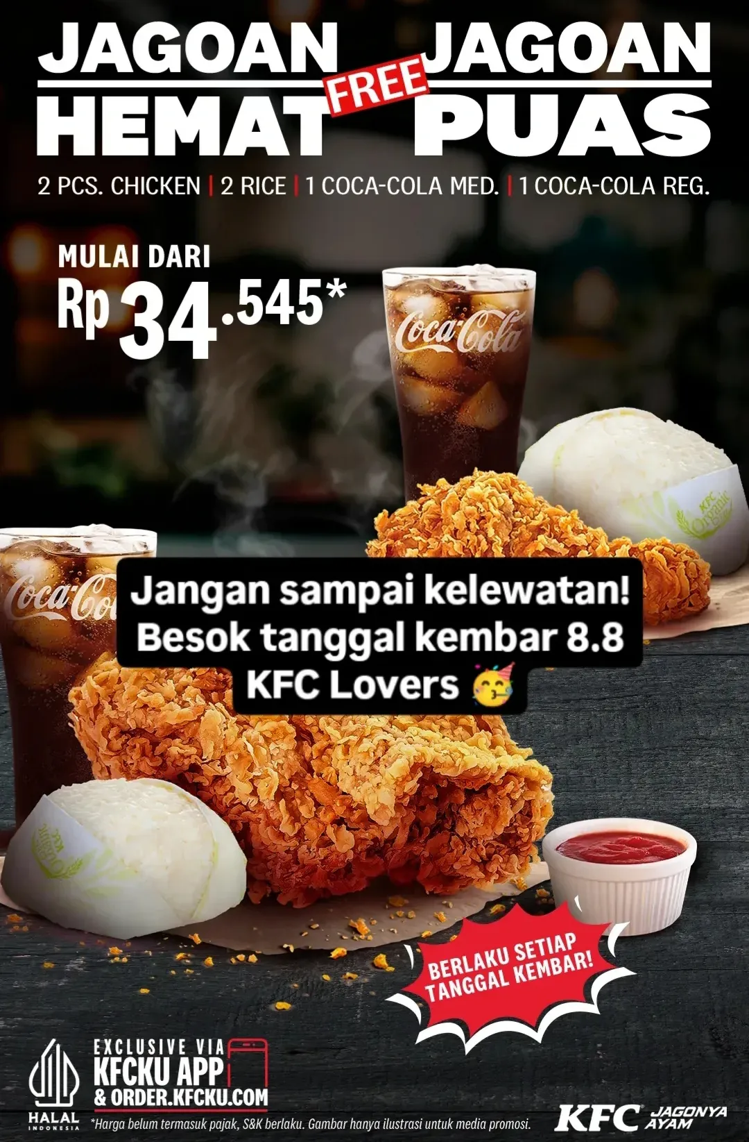 Promo 8.8 KFC