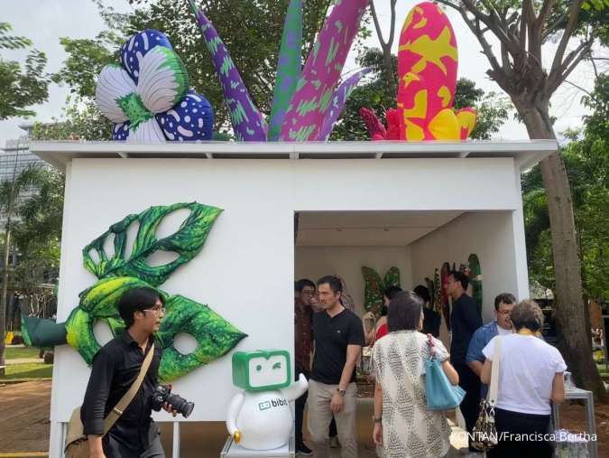 Seni dan Investasi Bisa Tumbuh Bersama, Bibit Jadi Lead Partner Art Jakarta Garden