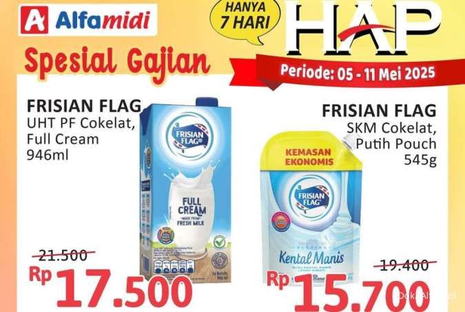 Katalog Promo Alfamidi Hemat Satu Pekan Periode 5-11 Mei 2025, Cek di Sini!