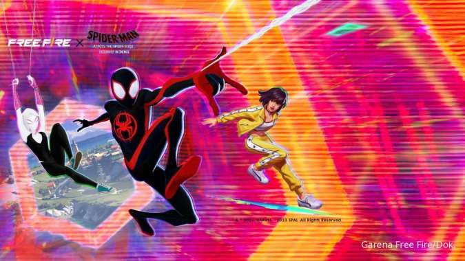 Free Fire X Spider-Man: Across the Spider-Verse