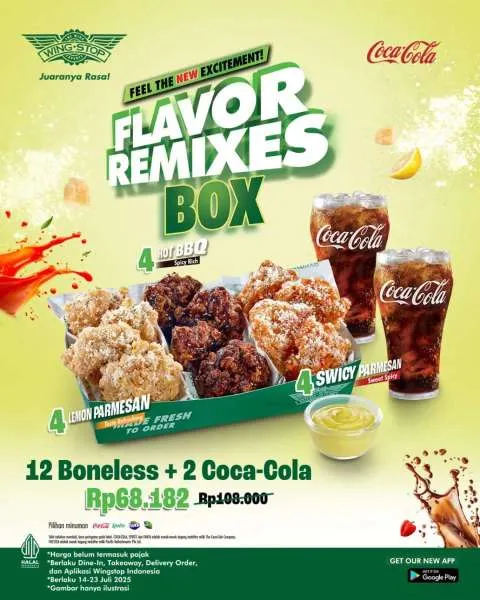 Promo Wingstop Flavor Remixes Box sampai 23 Juli 2025