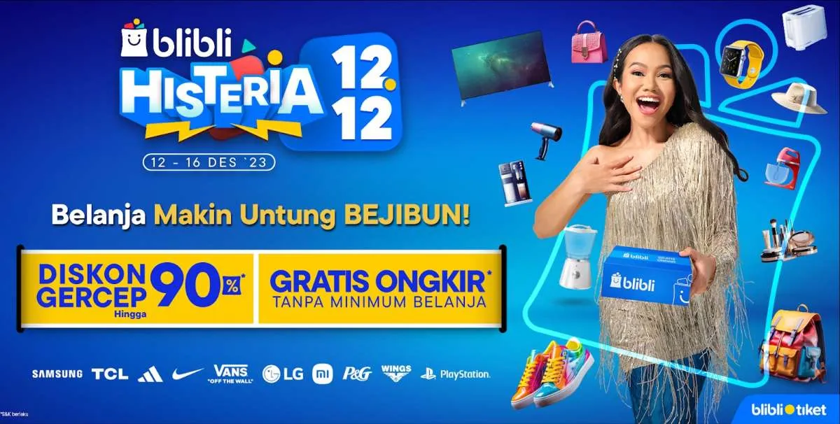  Histeria 12.12 Blibli Segera Hadir, Siap-Siap Belanja Akhir Tahun!