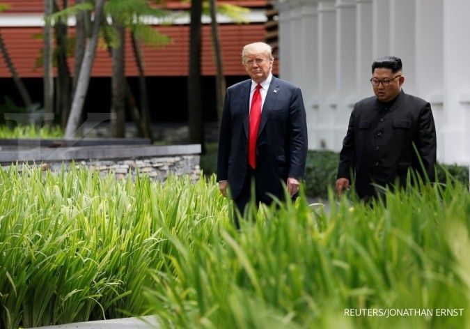 Sepakat menyelesaikan denuklirisasi, Trump jamin keamanan Korea Utara