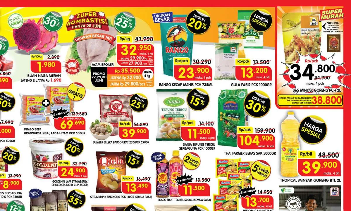 Promo Superindo hingga 30 Juni 2022, Harga Hemat Sebelum Memasuki Akhir Pekan