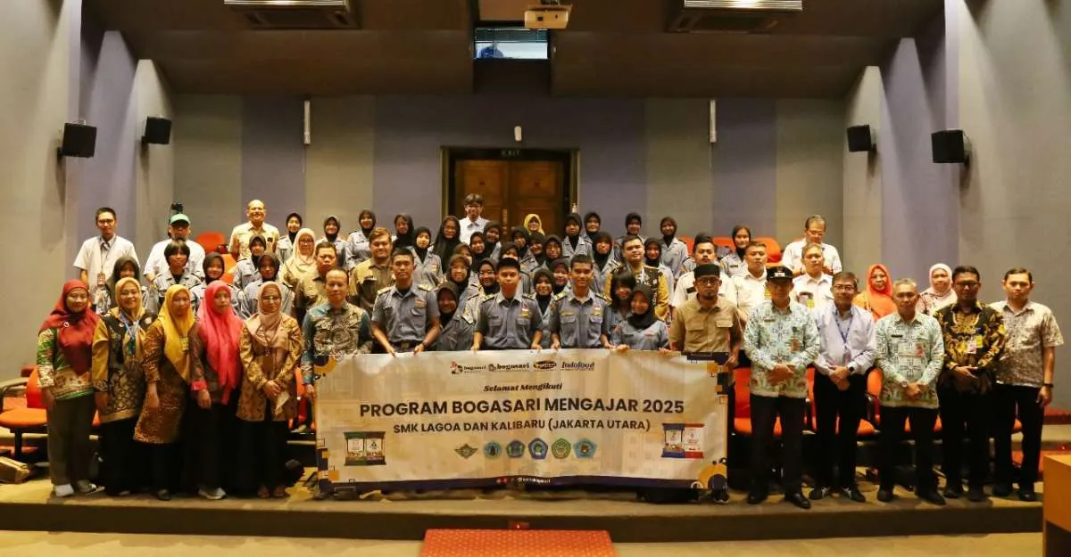 Bogasari Mengajar 250 Siswa dan Guru SMK