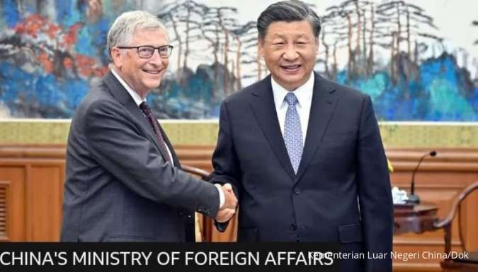 Kepada Bill Gates, Xi Jinping Berharap Persahabatan AS-China Berlanjut