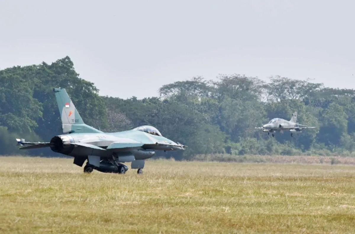 2 Jet tempur F-16 berpatroli di perbatasan Timor Leste dan Australia