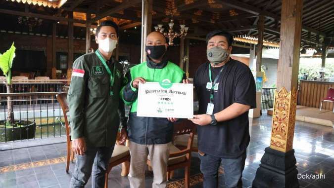 Gagalkan Pencurian Sepeda Motor saat Antar Pesanan, Gojek Apresiasi Drivernya