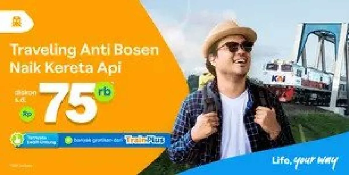 Promo Traveloka 2-31 Mei 2023, Gunakan Diskon Tiket Kereta Api Hingga Rp 75.000