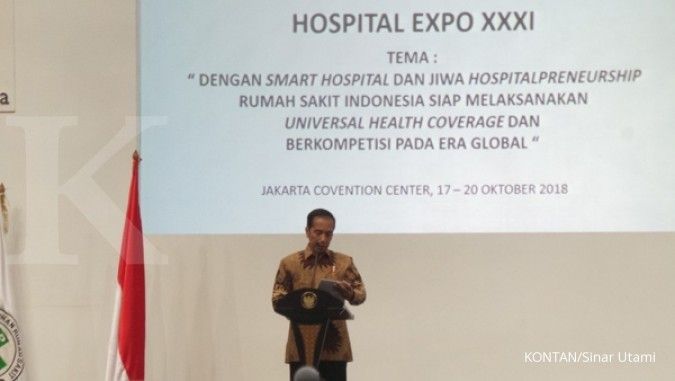Jokowi: Sudah saatnya rumahsakit promosikan gaya hidup sehat