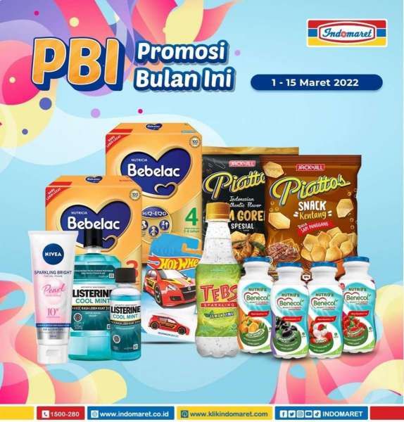 Promo Indomaret Bulan Ini Periode 1-15 Maret 2022, Facial Foam Beli 1 Gratis 1