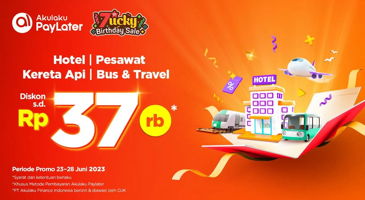 Nikmati Promo Akulaku Paylater dengan Diskon Semua Produk PegiPegi