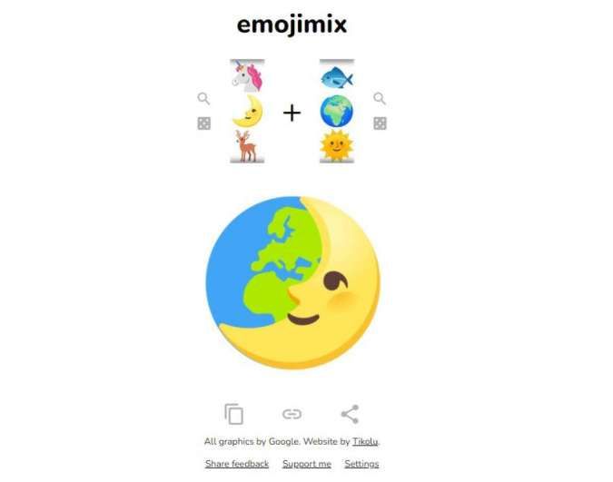 Ini Cara Mudah Membuat EmojiMix, Bisa Lewat Website Tikolu