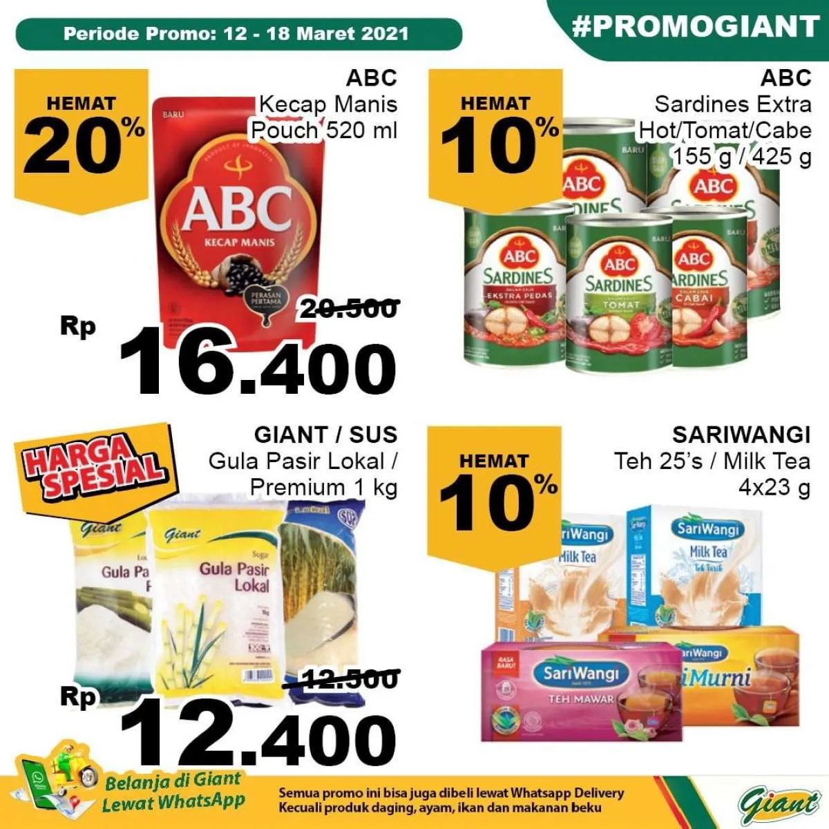 Cek promo JSM Giant 13 Maret 2021, ada diskon mulai 10%-40%!