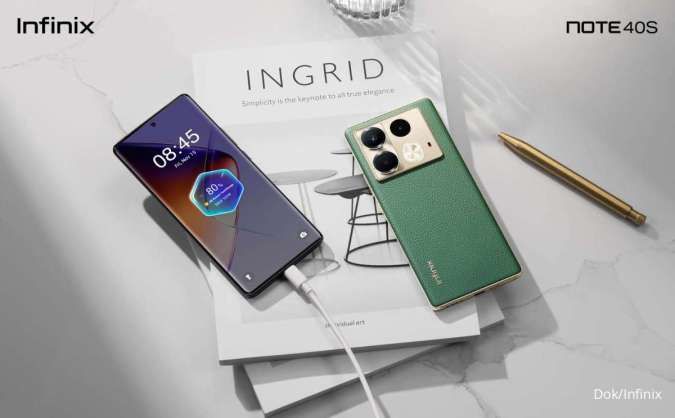 Infinix Rilis Gawai Terbaru Infinix NOTE 40s yang Dibanderol Rp 2 Jutaan 