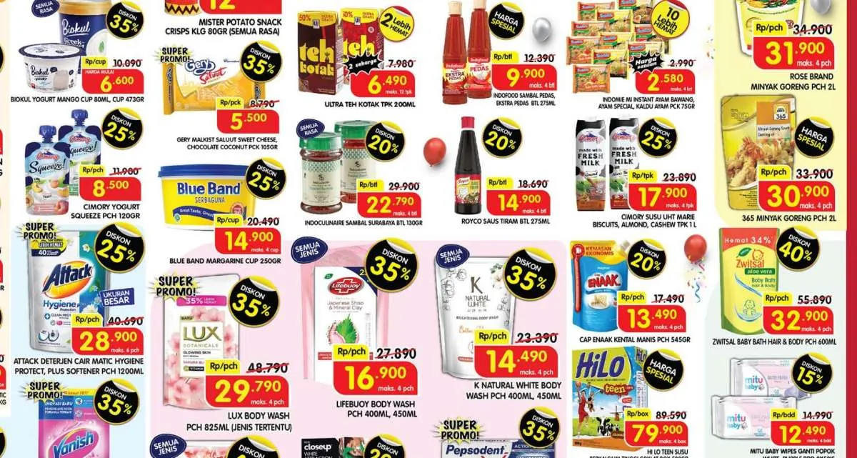 Promo JSM Superindo Periode 11-13 Agustus 2023, Diskon s/d 45% dan Beli 1 Gratis 1