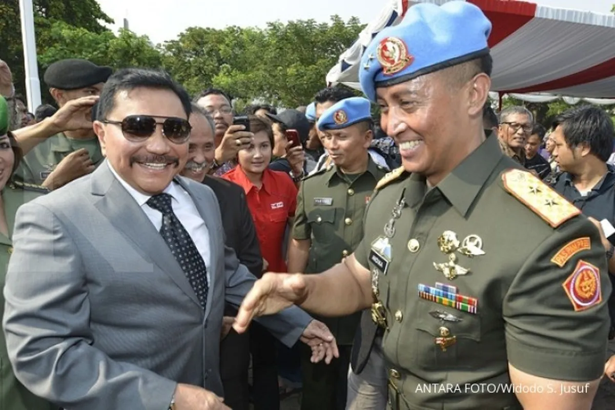 Hendropriyono menemui Jokowi lagi di Istana 