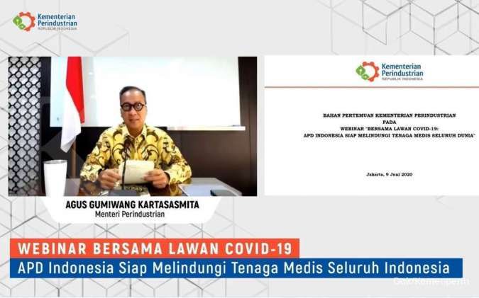 Mampu Penuhi Pasokan Nasional, Kemenperin Pacu Industri TPT Ekspor APD